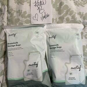Motif Breastmilk Storage Bags 200